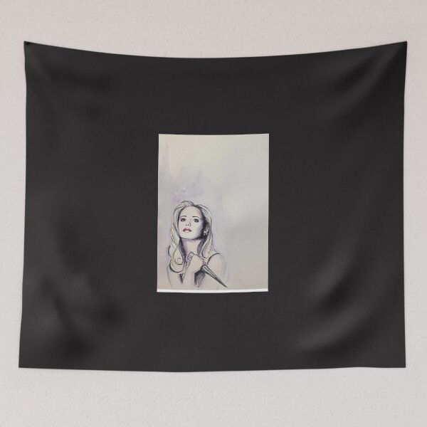 Item preview, Buffy Summers in Watercolors - Print  Art Board Print designed and sold by wankumlyor.