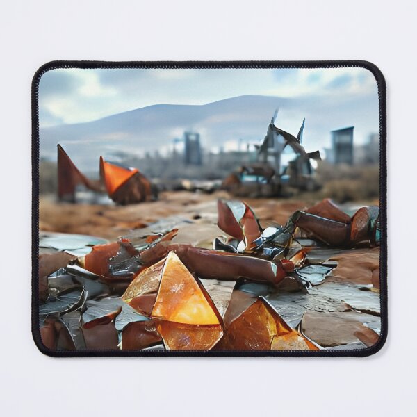 Item preview, AI Generated Art, Rusty Shards designed and sold by ACC .