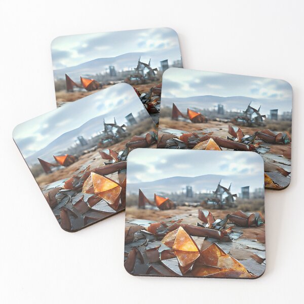 Item preview, AI Generated Art, Rusty Shards  designed and sold by ACC .