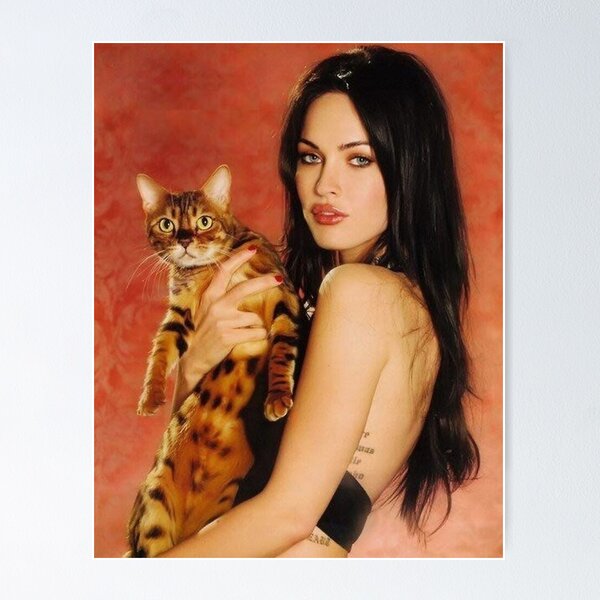Item preview, Megan With Cat designed and sold by jennifervog.