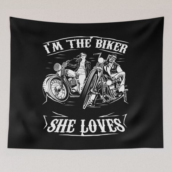Item preview, Real Women Love Bikers - Motorbike Couple designed and sold by 9fashion.