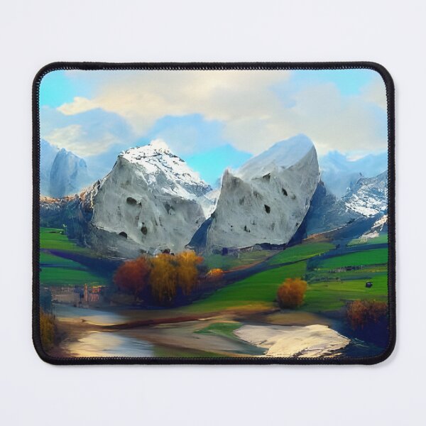 Item preview, AI Generated Art, Snowy okenite alps designed and sold by ACC .