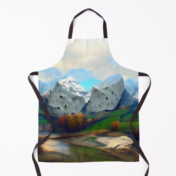 Item preview, AI Generated Art, Snowy okenite alps designed and sold by ACC .
