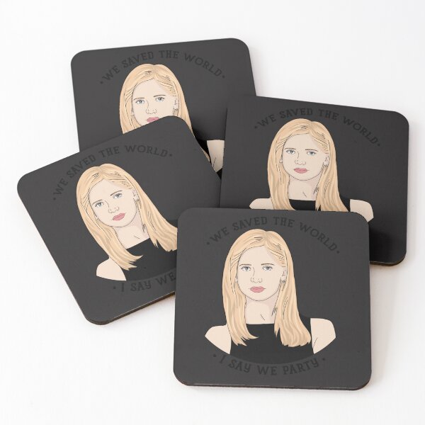 Aperçu de l'œuvre Buffy Summers a sauvé le monde Sticker créée et vendue par wankumlyor.