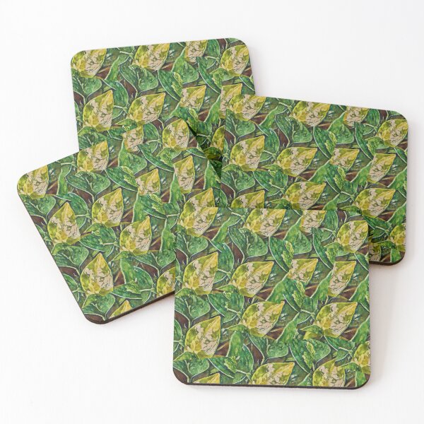 Item preview, Global Green Pothos Plaid designed and sold by JuleZ54.