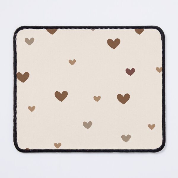 Item preview, Pastel Brown heart patterns designed and sold by Brutebabby.