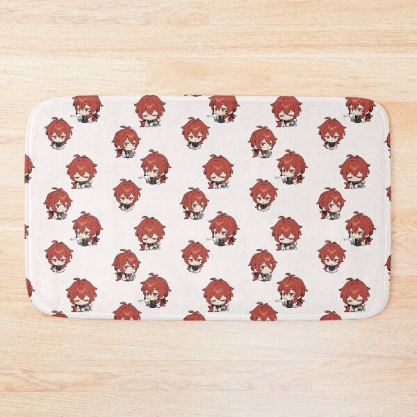 Item preview, Diluc Chibi Genshin Impact designed and sold by LokittyLevi.