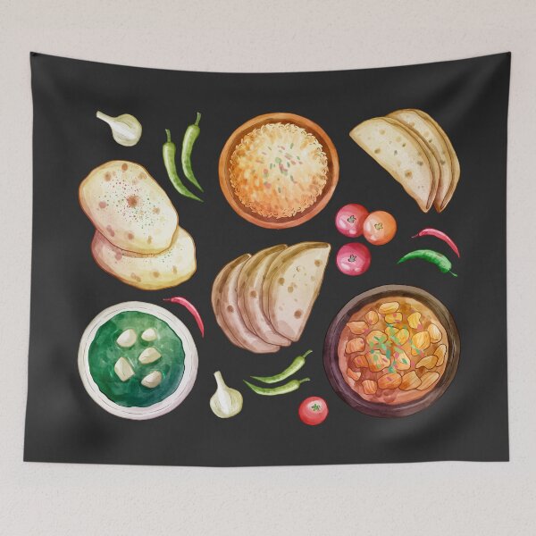 Item preview, Assorted Indian Food 2 designed and sold by Alicia Chee.