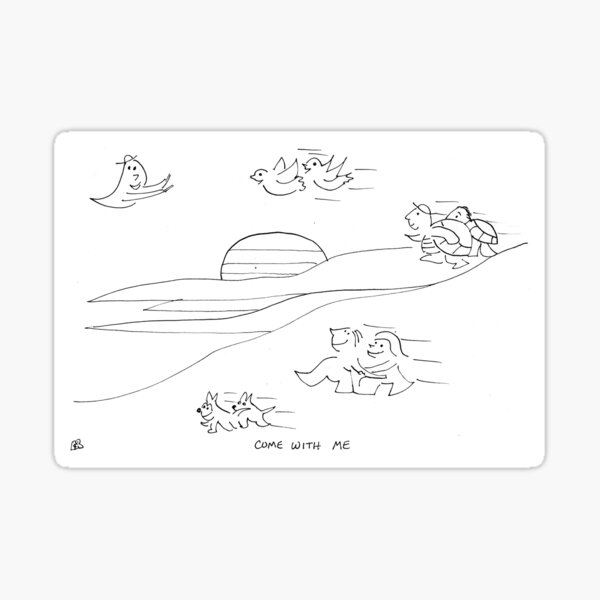 Item preview, Song Cartoon - Come With Me designed and sold by fred rosenthal.