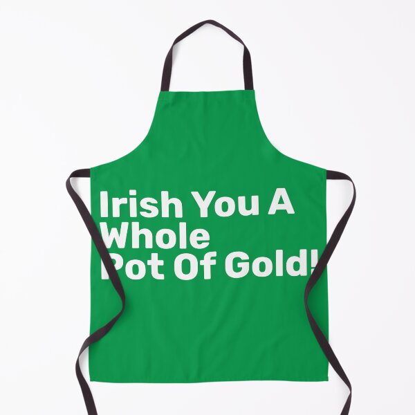 Item preview, Irish You A Whole Pot Of Gold! | Irish Puns designed and sold by BopleDesigns.