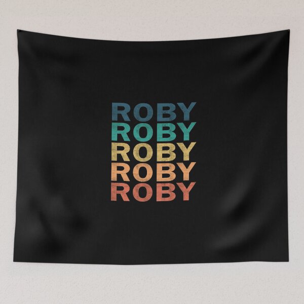 Artikelvorschau, Roby Name T Shirt - Roby Vintage Retro Name Geschenkartikel T-Shirt entworfen und verkauft von aaronmaxi6.