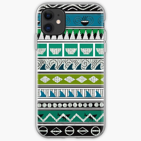 Ocean pattern1 iPhone Soft Case