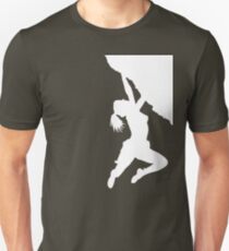 girl bouldering Unisex T-Shirt