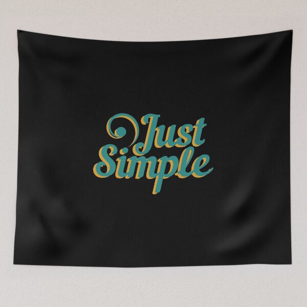 Item preview, JUST SIMPLE designed and sold by Kalit Designs.