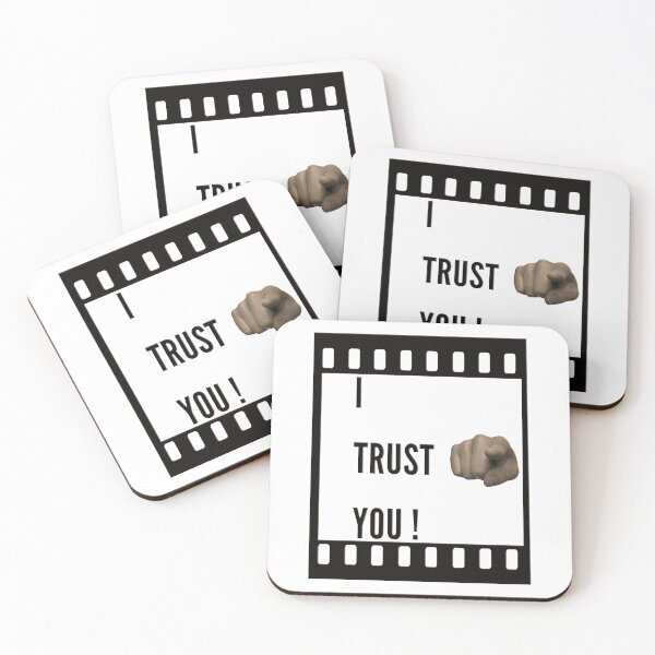 Item preview, I trust you ! designed and sold by AmDotArt.