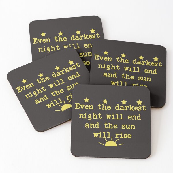 Item preview, The darkest night will end designed and sold by Becky-Marie.