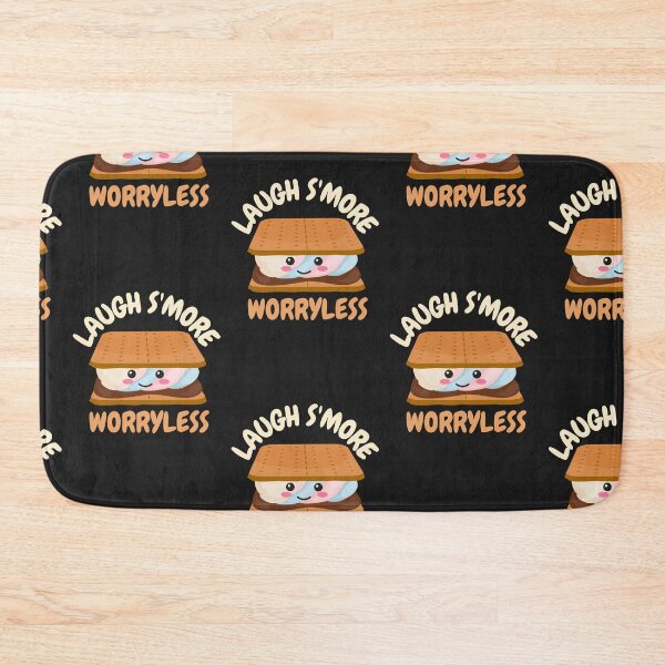 Item preview, Laugh S'more Worry less  S'more Cute Food kawaii - A funny gift for food lovers designed and sold by Best-Designers.