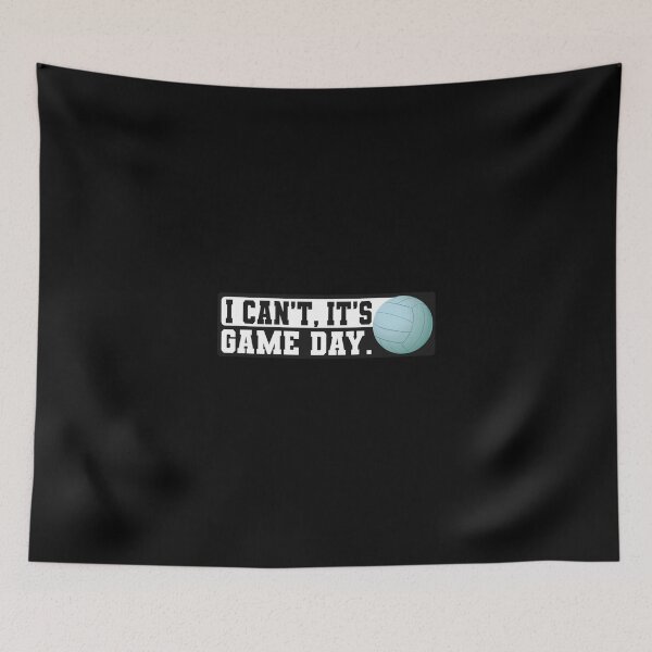 Item preview, I Cant Its Game Day In Volleyball Theme For Sports Lovers Classic T-Shirt designed and sold by rollinsale.