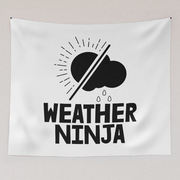 Item preview, Weather Ninja designed and sold by Bendthetrend.