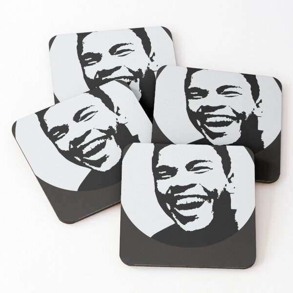 Item preview, muhammad ali round ,muhammad ali designs ,black art Sticker designed and sold by oungwkv.