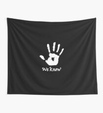 We Know Dark Brotherhood Wall Tapestry