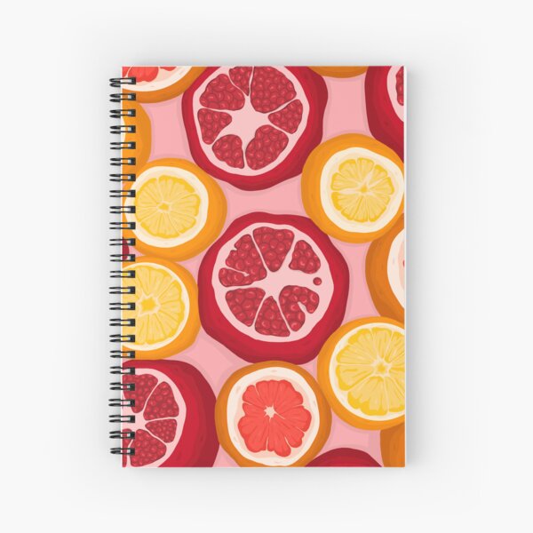 Cut fruit art print Spiral Notebook