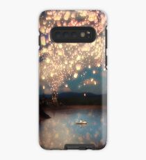 Wünsche Laternen für die Liebe Hülle & Klebefolie für Samsung Galaxy