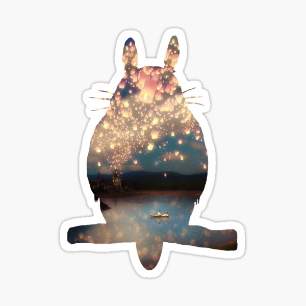 Wish Lanterns for Love Sticker