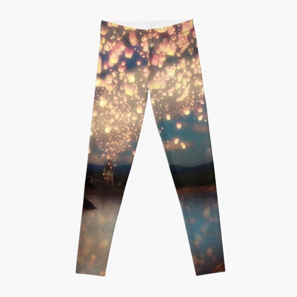 Wish Lanterns for Love Leggings