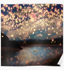 Wish Lanterns for Love Poster