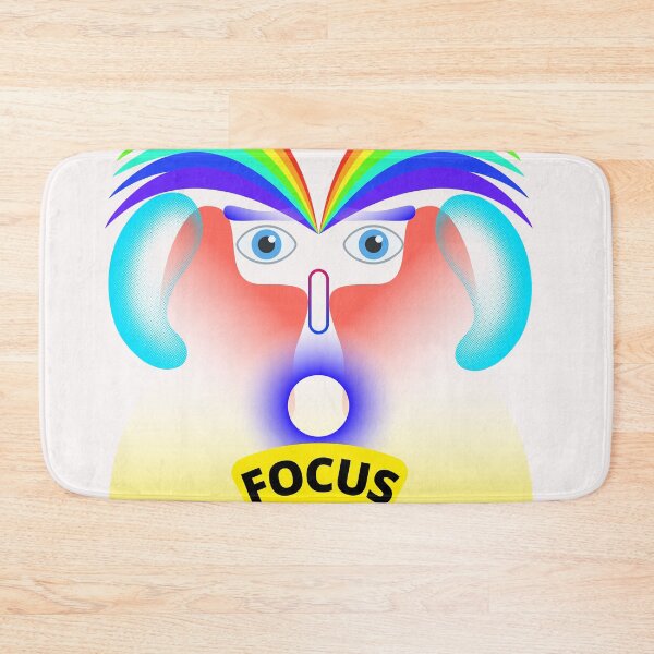 Item preview, focus monkey design  designed and sold by MindsetDesign.