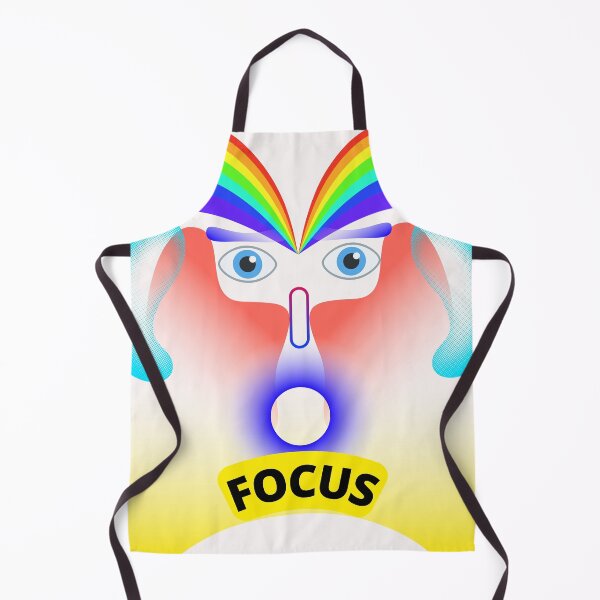 Item preview, focus monkey design  designed and sold by MindsetDesign.