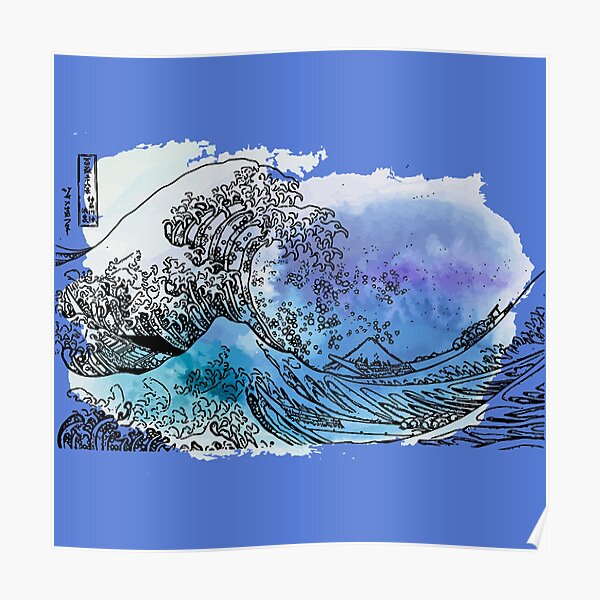 "The Great Wave off Kanagawa The Great Wave The Wave" Poster by