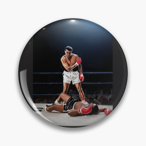 Item preview, Muhammad Ali Knocks Out Sonny Liston Painting Classic designed and sold by riwendye.