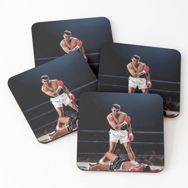 Item preview, Muhammad Ali Knocks Out Sonny Liston Painting Classic designed and sold by riwendye.