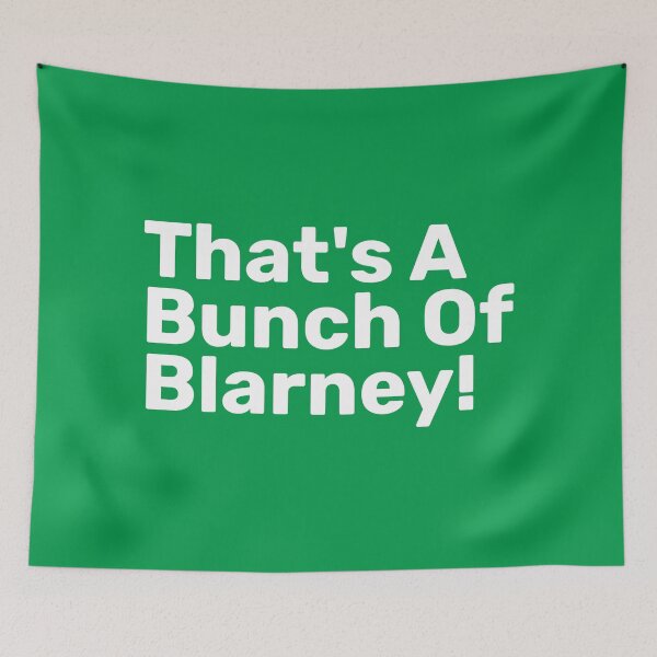 Item preview, Thats A Bunch Of Blarney! | Irish Puns designed and sold by BopleDesigns.