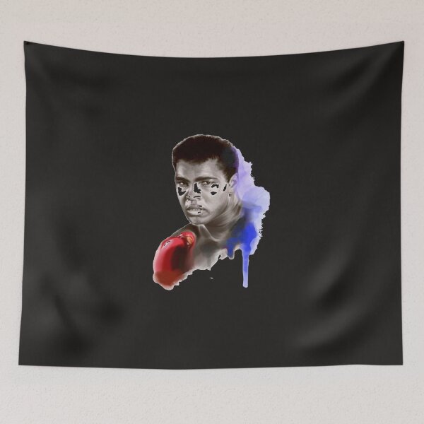 Item preview, Muhammad Ali Spray Art Sticker designed and sold by oungwkv.