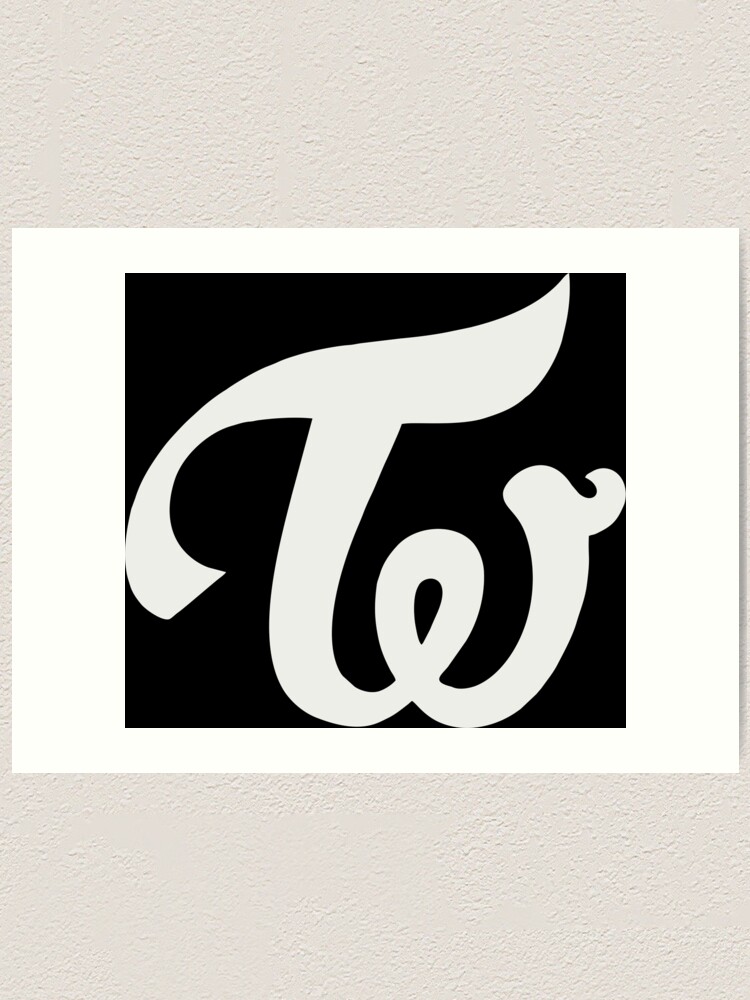 Twice Logo Silver Art Print By Dexta Redbubble