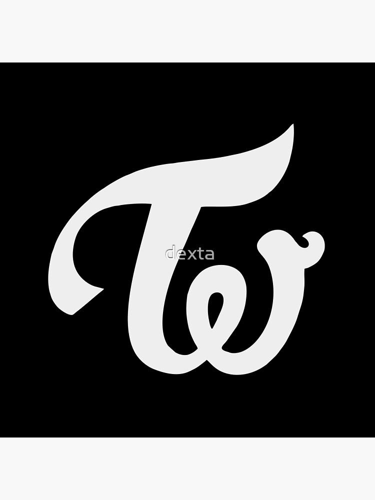 Twice Logo Silver Art Board Print By Dexta Redbubble