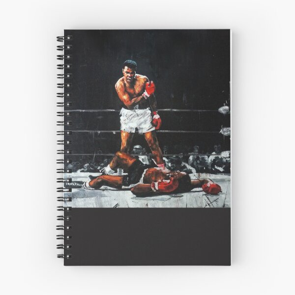 Item preview, Muhammad Ali Knocks Out Sonny Liston Sticker designed and sold by riwendye.