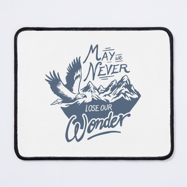 Item preview, Christian Quote - May We Never Lose Our Wonder designed and sold by JacquelineLim.