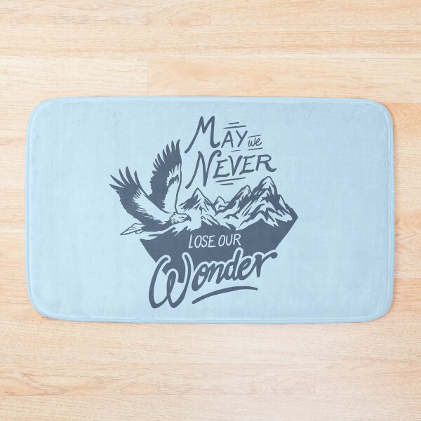 Item preview, Christian Quote - May We Never Lose Our Wonder designed and sold by JacquelineLim.