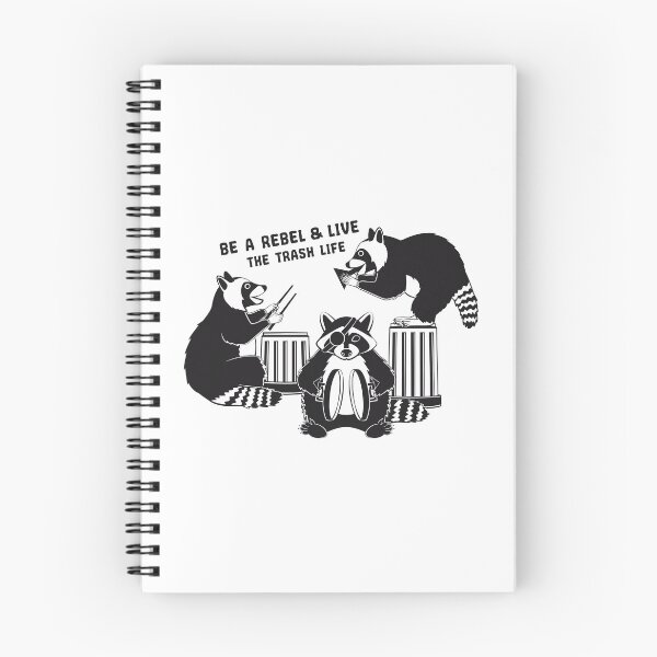 Item preview, Racoon Music Band - Be a rebel and live the trash live designed and sold by InkofNocturna.