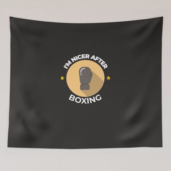 Item preview, I&x27;m Nicer After Boxing Funny Boxing Saying Quotes Essential Copy designed and sold by pantosyk.