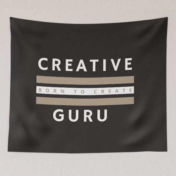 Item preview, Creative Guru, Born To Create design  designed and sold by MindsetDesign.