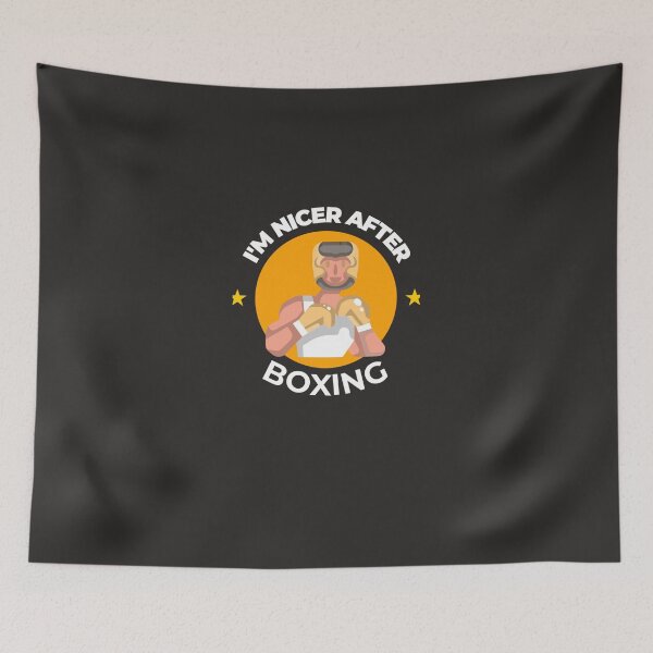 Item preview, I&x27;m Nicer After Boxing Funny Boxing Saying Quotes Essential designed and sold by pantosyk.