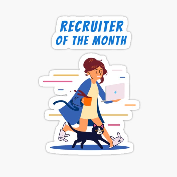 Item preview,  Recruiter Of The Month designed and sold by joabaj.