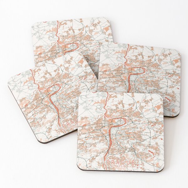 Item preview, Prague City Map of Czech Republic - Bohemian designed and sold by deMAP.