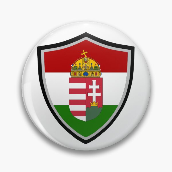 Item preview, Hungary shield flag-coat of arms designed and sold by P-I-R.