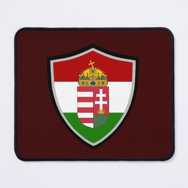 Item preview, Hungary shield flag-coat of arms designed and sold by P-I-R.